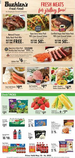 Catalogue Buehler's Fresh Foods from 05/10/2023