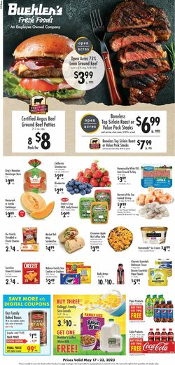 Catalogue Buehler's Fresh Foods from 05/17/2023