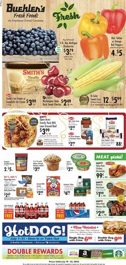 Catalogue Buehler's Fresh Foods from 07/19/2023