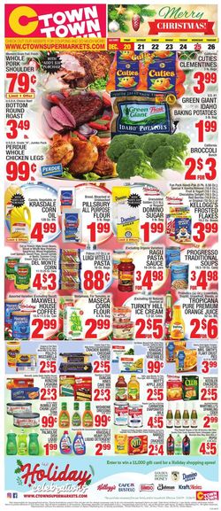 Catalogue C-Town - Christmas Ad 2019 from 12/20/2019