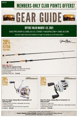 Catalogue Cabela's from 03/01/2021