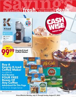 Catalogue Cash Wise from 08/01/2023