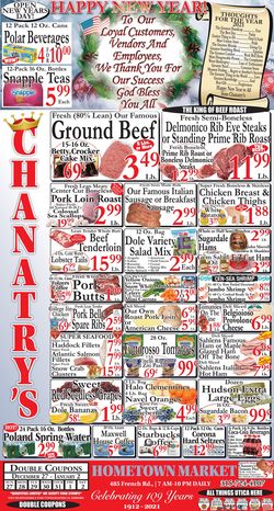 Catalogue Chanatry's Hometown Market from 12/27/2020