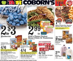 Catalogue Coborn's from 08/18/2019