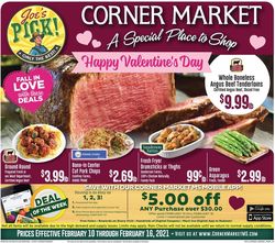 Catalogue Corner Market from 02/10/2021