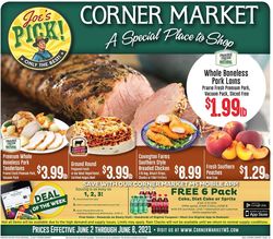 Catalogue Corner Market from 06/02/2021