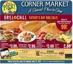 Catalogue Corner Market from 06/16/2021