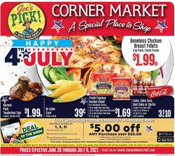 Catalogue Corner Market from 06/30/2021