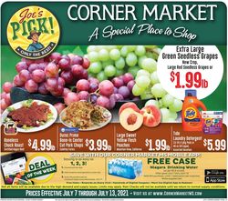 Catalogue Corner Market from 07/07/2021