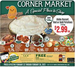 Catalogue Corner Market from 02/22/2023