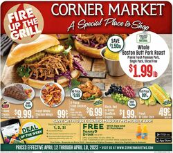 Catalogue Corner Market from 04/12/2023