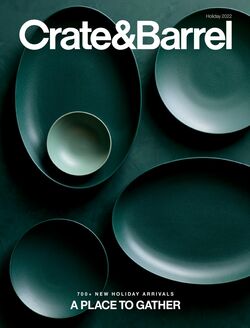 Catalogue Crate & Barrel from 10/25/2022