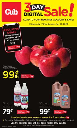 Catalogue Cub Foods from 07/17/2020