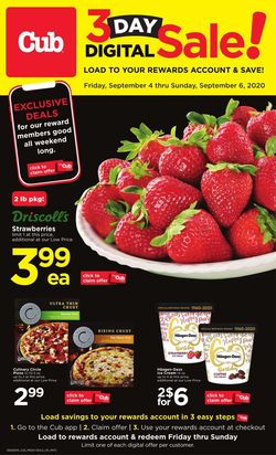 Catalogue Cub Foods from 09/04/2020