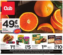 Catalogue Cub Foods from 11/29/2020