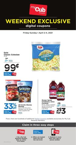 Catalogue Cub Foods from 04/02/2021