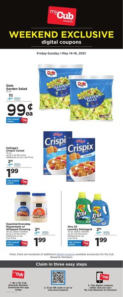 Catalogue Cub Foods from 05/14/2021