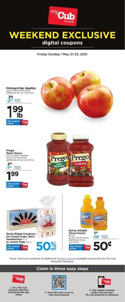 Catalogue Cub Foods from 05/21/2021