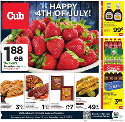 Catalogue Cub Foods from 06/25/2023
