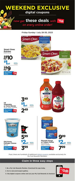Catalogue Cub Foods from 07/28/2023