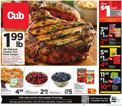Catalogue Cub Foods from 07/30/2023