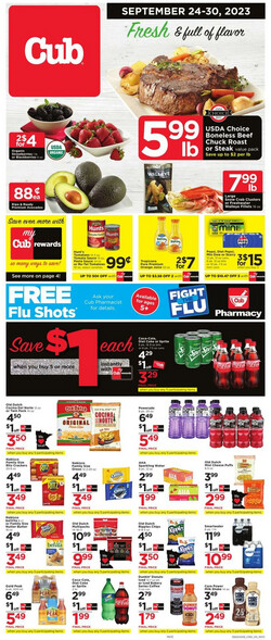 Catalogue Cub Foods from 09/24/2023