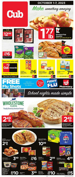 Catalogue Cub Foods from 10/01/2023