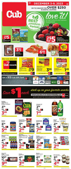 Catalogue Cub Foods from 12/03/2023