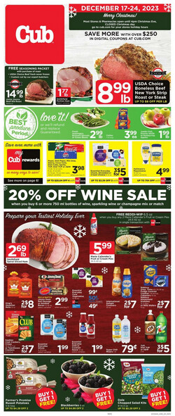 Catalogue Cub Foods from 12/17/2023