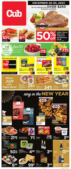Catalogue Cub Foods from 12/26/2023