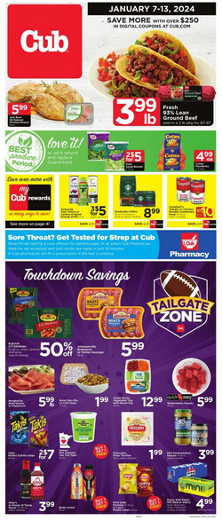 Catalogue Cub Foods from 01/07/2024