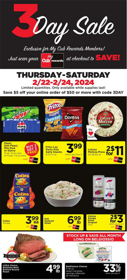 Catalogue Cub Foods from 02/22/2024