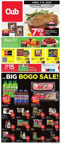 Catalogue Cub Foods from 04/07/2024