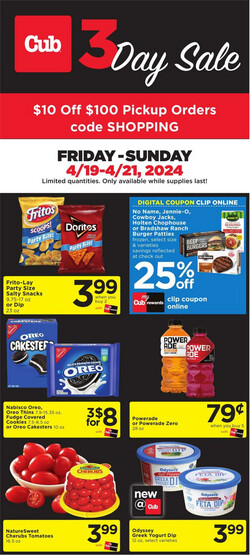 Catalogue Cub Foods from 04/19/2024