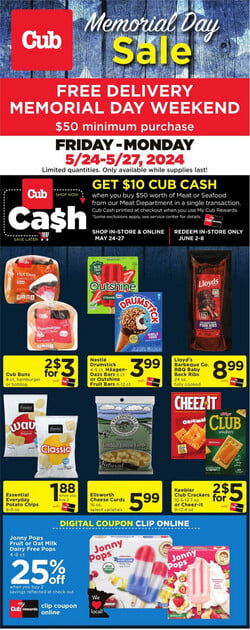 Catalogue Cub Foods from 05/24/2024