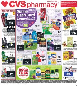 Catalogue CVS Pharmacy from 03/15/2020