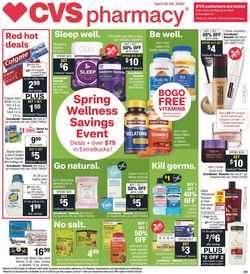 Catalogue CVS Pharmacy from 04/19/2020