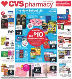 Catalogue CVS Pharmacy from 08/23/2020