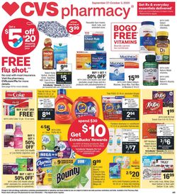 Catalogue CVS Pharmacy from 09/27/2020