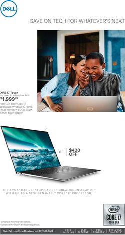 Catalogue Dell Cyber Monday 2020 from 11/29/2020