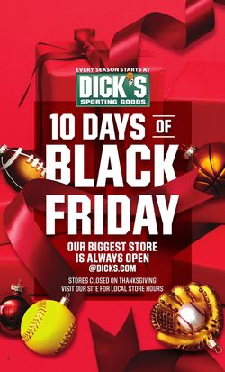 Catalogue Dick's Black Friday ad 2020 from 11/18/2020