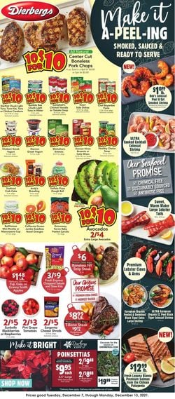 Catalogue Dierbergs HOLIDAY 2021 from 12/07/2021