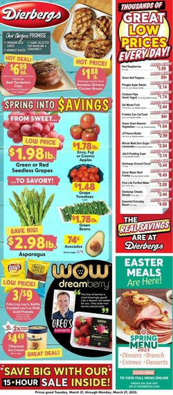 Catalogue Dierbergs from 03/21/2023
