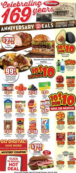 Catalogue Dierbergs from 04/18/2023