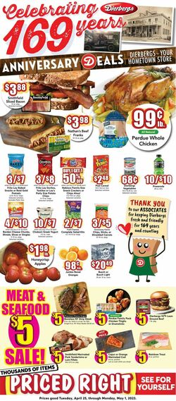 Catalogue Dierbergs from 04/25/2023