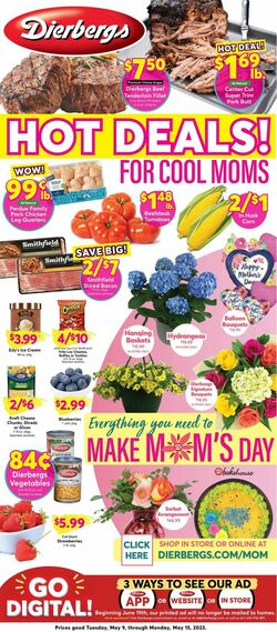 Current Cyber Monday and Black Friday ad Dierbergs