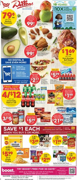 Current weekly ad Dillons