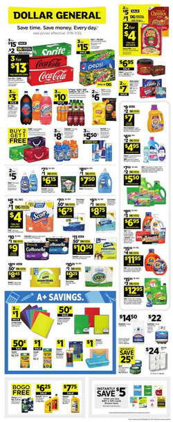 Catalogue Dollar General from 07/16/2023