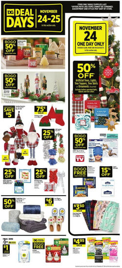 Catalogue Dollar General from 11/23/2023