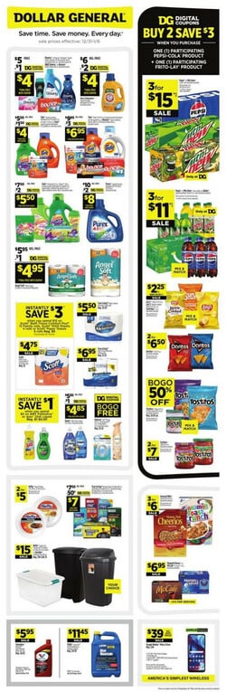 Catalogue Dollar General from 12/31/2023